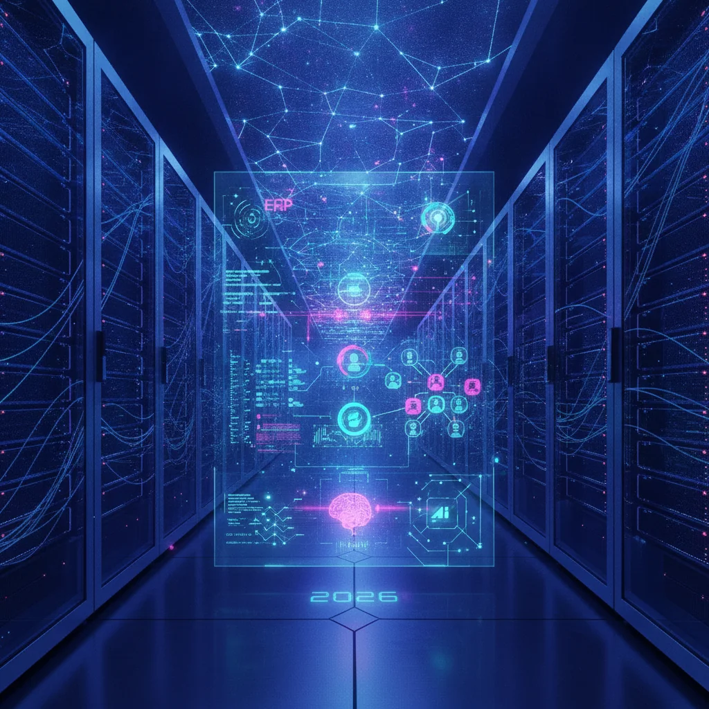 2026'da Yapay Zeka Destekli Kurumsal ERP ve CRM Eğilimleri