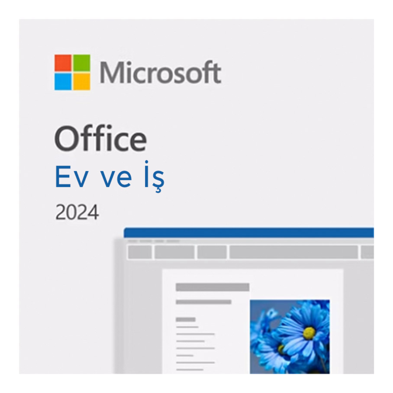 MS OFFICE 2024 Ev ve İş TR/ENG Lisans ESD