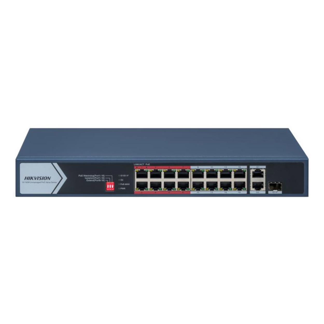 HIKVISION DS-3E0318P-E/M(C) | 16xFE | 130W | 1xGE + 1xSFP Combo |PoE Switch