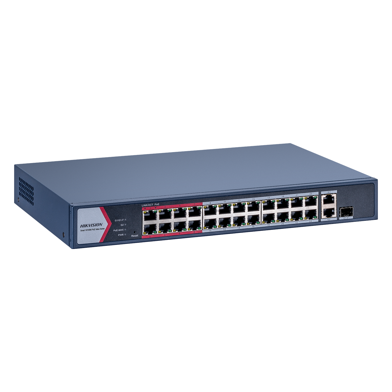 HIKVISION DS-3E1326P-EI/M | 24xFE PoE | 230W | 1xGE+ 1xGE/SFP Combo | PoE Switch