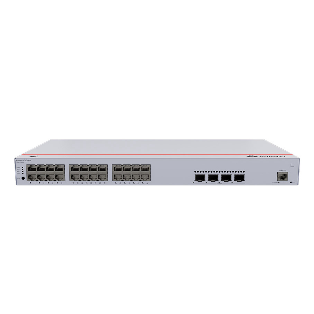 HUAWEI eKitEngine S310-24P4X 24GE PoE+ 400W, 4x10G SFP+ L2+ Yönetilebilir Sw