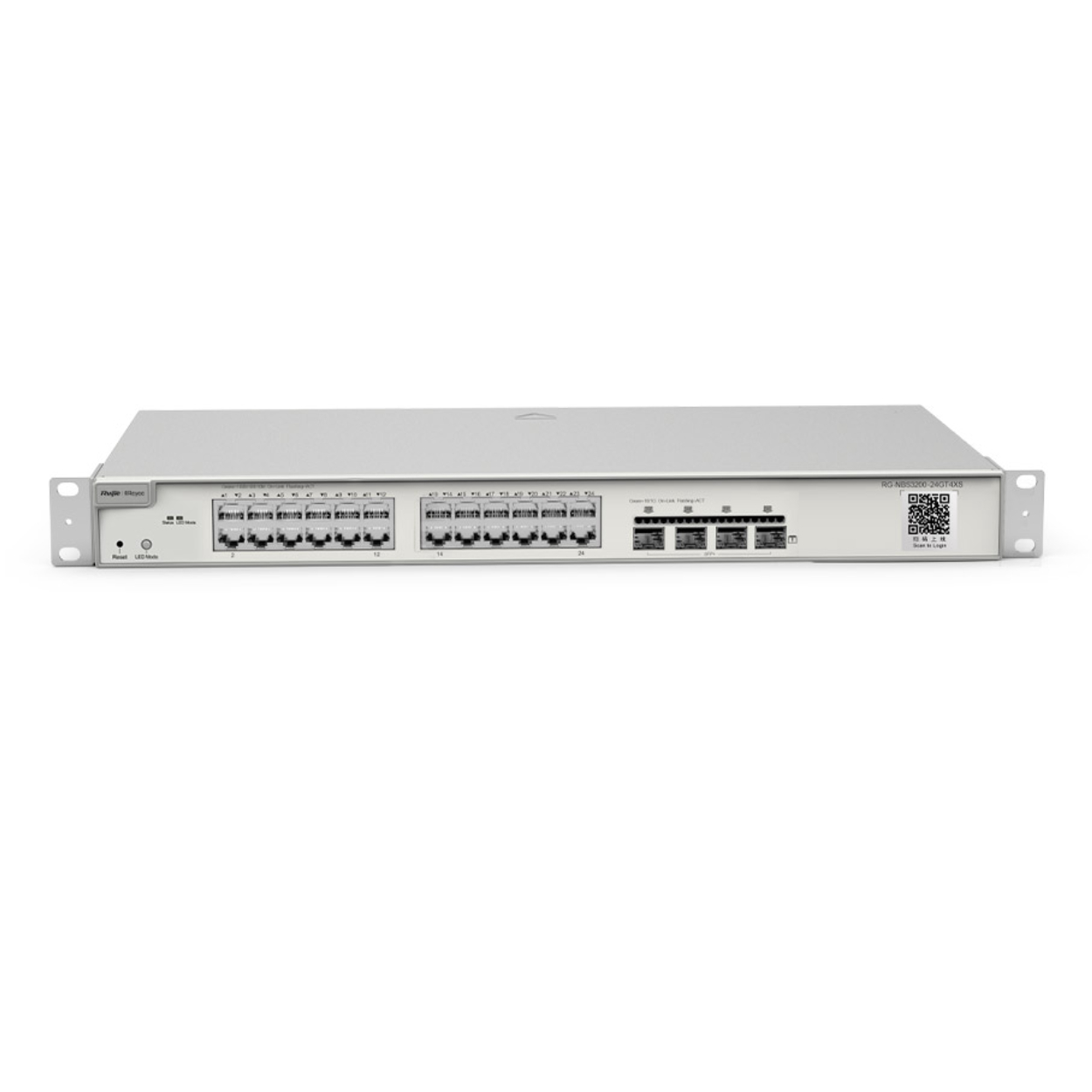 RUIJIE REYEE RG-NBS3200-24GT4XS-P 24GE PoE Port (370W),4x10G SFP+ L2+ Yönetr