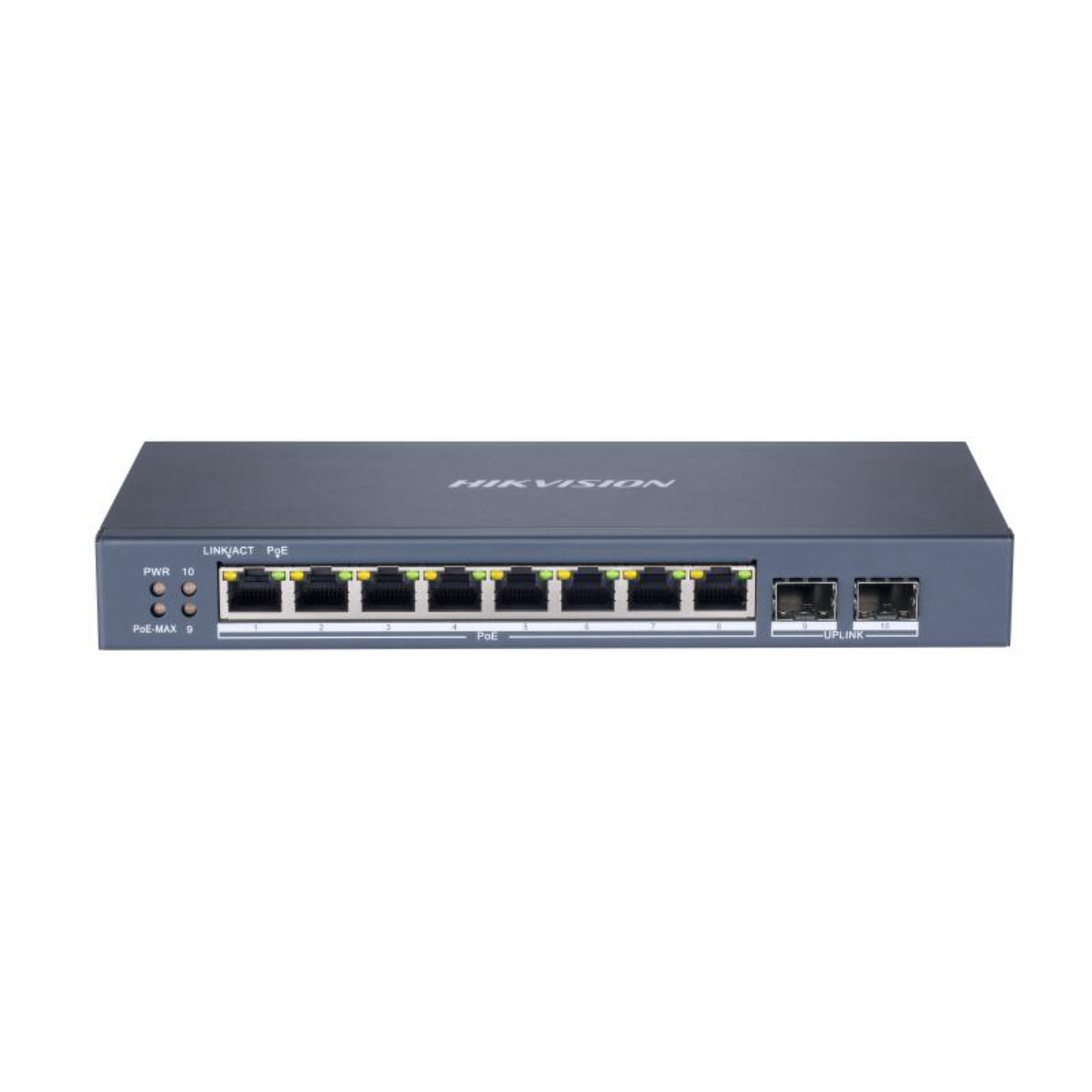 HIKVISION DS-3E1510P-SI | 8xGE PoE | 110W | 2xSFP | L2 Managed | PoE Switch