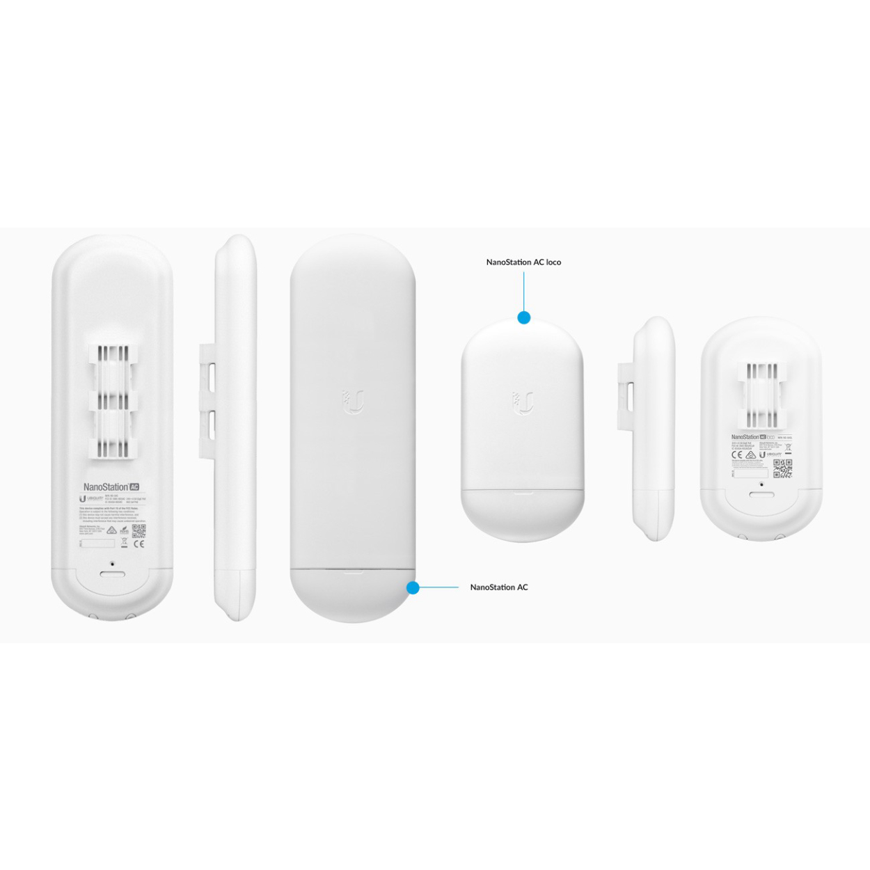 UBNT NanoStation NS-5AC 5GHz 450+ Mbps 15+ Km Outdoor airMAX AC Access Point