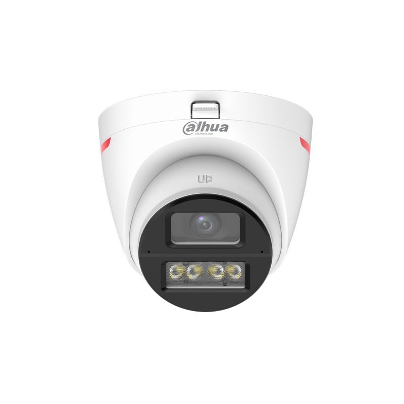 DAHUA HAC-HDW1249X-A-PRO 2MP 2.8MM SABİT LENS 50 METRE WIZCOLOR DUAL DAHİLİ MİKROFON DOME KAMERA