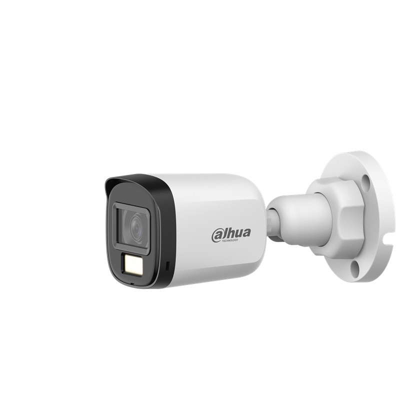DAHUA HAC-B1A21-U-IL-A 2MP 3.6MM LENS 30 METRE IR/20MT RENKLİ SMART DUAL LIGHT DAHİLİ MİKROFON 4IN1 IP67 BULLET KAMERA