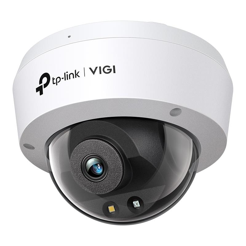 TP-LINK VIGI C250 5MP 2.8MM LENS 30 METRE 7/24 FULL COLOR İNSAN/ARAÇ ALGILAMA DAHİLİ MİKROFON IK10 DOME KAMERA