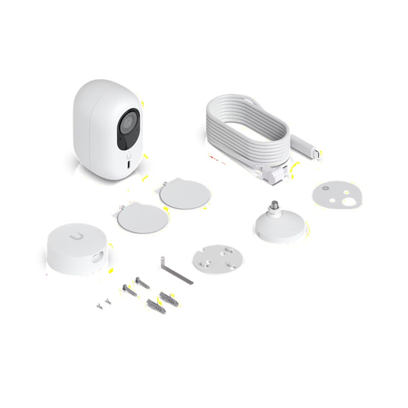 UBIQUITI UVC-G6-INS-W 8MP 2.8MM LENS 6 METRE IR ÇİFT YÖNLÜ KONUŞMA PLAKA VE YÜZ ALGILAMA WIFI IPX5 KAMERA