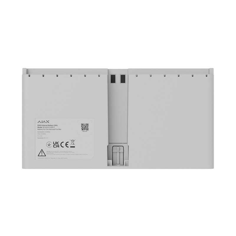 AJAX EN54 INTERNAL BATTERY 7.4V 5AH LI-ON BATARYA (24H) BEYAZ RENK