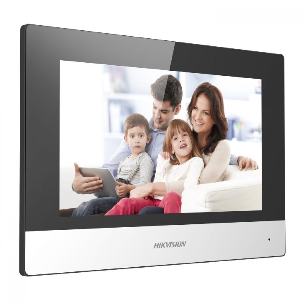 HIKVISION DS-KH6320-WTE1 7 INC DOKUNMATİK EKRANLI WIFI POE VIDEO INTERCOM IÇ MEKAN İSTASYONU