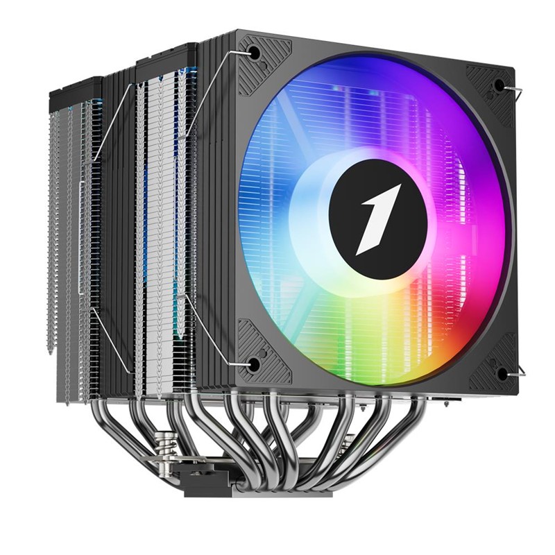 1ST PLAYER CRYO CY12LD SİYAH 2X120MM 4PIN PWM+3PIN ARGB AM4-5/LGA 1851-1700 KULE TİPİ İŞLEMCİ HAVA S