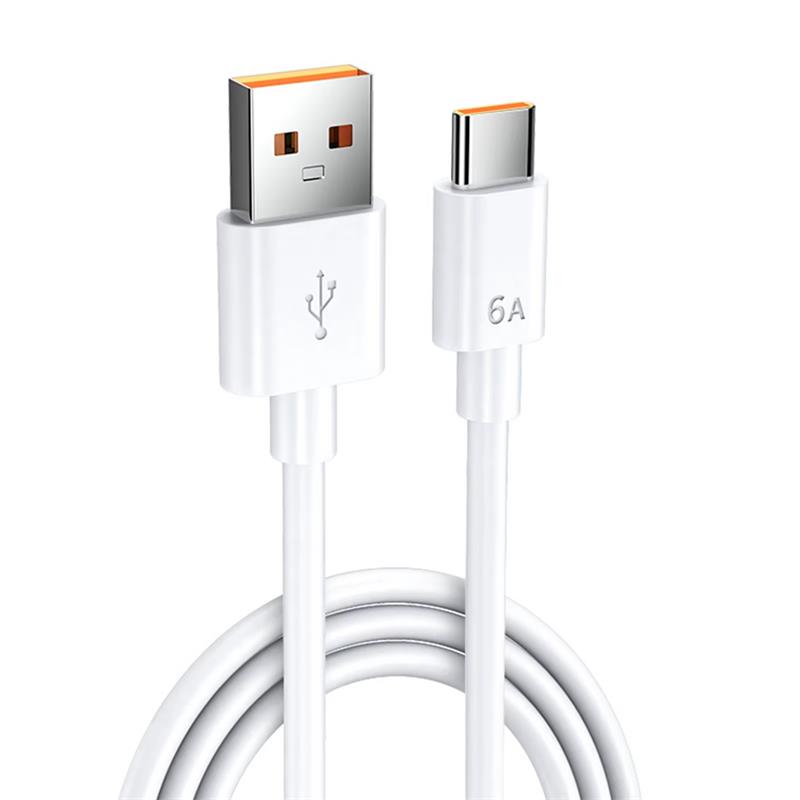 SENSEI 2 METRE USB TO TYPE-C 6A DATA VE ŞARJ KABLOSU (SNSDC-2M) (MFI UYUMLU DEGILDIR)