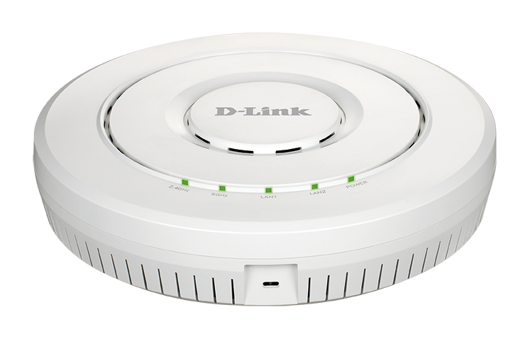 D-LINK DWL-8620AP 2 PORT 10/100/1000 AC2600 WAVE2 2533MBPS 4X4 MIMO DUAL BAND ACCESS POINT