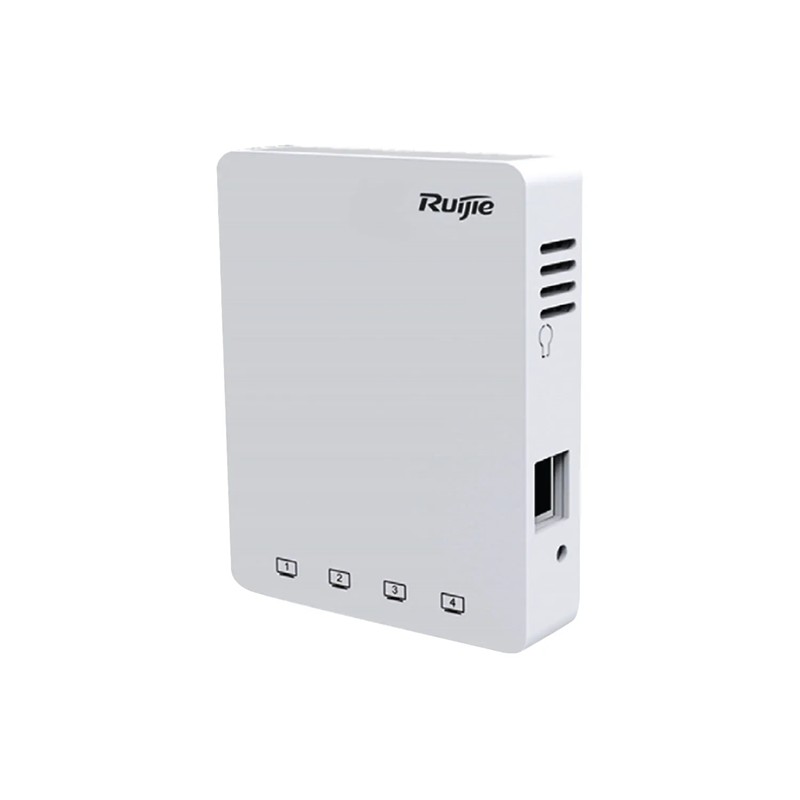 RUIJIE RG-MAP552-W 1 PORT POE GIGABIT + 4 PORT 10/100 PORT 2.4/5GHZ 1167MBPS 2X2 MIMO WIFI5 POE DUVAR TİPİ ACCESS POINT