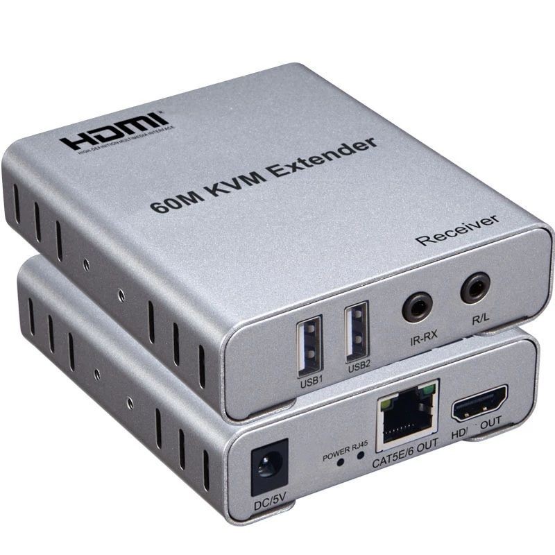 SENSEI HDTV-EXTENTION 60 METRE 1080P CAT6 KVM EXTENDER (HDMI-USB-IR-AUDIO)
