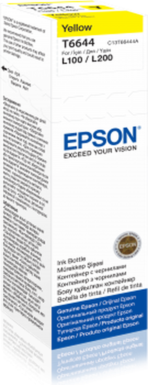 EPSON C13T66444A T6644 YELLOW MÜREKKEP (L110-L200-L550-L355)