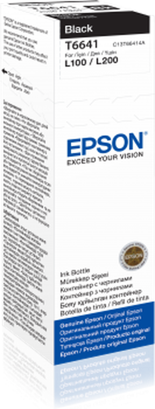 EPSON C13T66414A T6641 BLACK MRKP (L110-L200-210-L550-L355)